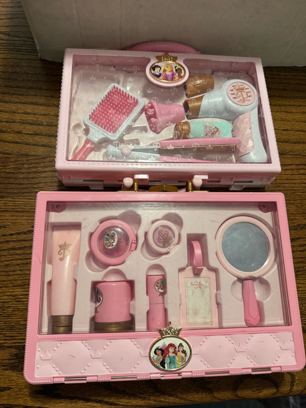 Disney princess Kids Pink Pretend Play Vanity & Beauty Set